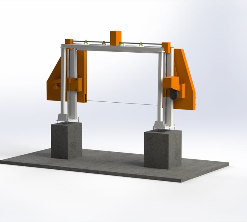 WSM Wire Saw Machine